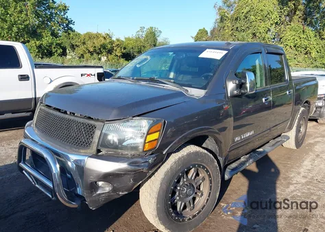 2008 Nissan Titan Le/Pro-4X/Se z USA, uszkodzony, nr VIN 1N6AA07C38N356178